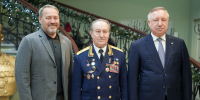 Спикер городского парламента и Губернатор Санкт-Петербурга встретились с активом петербургских ветеранов - Законодательное собрание