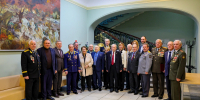 Александр Беглов: Каждый ветеран – достояние города, мы вместе занимаемся вопросами сохранения исторической памяти и патриотического воспитания молодежи - tvspb.ru - ТК Санкт-Петербург