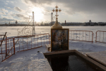 В Петербурге 14 процентов жителей планируют окунуться в прорубь на Крещение