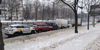 Такси, «китаец», Renault и фургон попали в ДТП на Пискаревском - Neva.Today