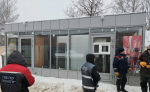Проводится демонтаж двух незаконных торговых павильонов. Общая площадь освобождаемой территории составляет 130 квадратных метров