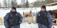 Сотрудники Росгвардии обеспечили правопорядок в праздник Крещения в Санкт-Петербурге и Ленинградской области - Росгвардия