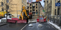 Специалисты «Водоканала» развернули работы в Молодежном переулке - Spbdnevnik.ru