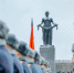 На Пискаревском мемориальном кладбище возложили цветы к монументу «Мать-Родина» - Spbdnevnik.ru