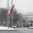 Кортеж Владимира Путина подъезжает к Пискарёвскому кладбищу. Фото: Павел Борисенко / MR7 - Мой район