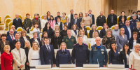 В Санкт-Петербурге представители Росгвардии приняли участие в межведомственной конференции по вопросам развития кадетского образования - Росгвардия