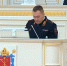 Руководитель регионального главка МВД Роман Плугин выступает с ежегодным отчетом в ЗакСе Петербурга - ГТРК Санкт-Петербург