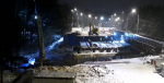 На Рубежном путепроводе в Курортном районе завершили сложный этап демонтажа