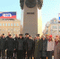 На Площади Восстания возложили венки и цветы к обелиску "Город-Герой Ленинград" - ГТРК Санкт-Петербург