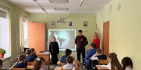«Наш Лёня»: встреча с героем в ГБОУ школе №676 Кронштадтского района Санкт‑Петербурга - Кронштадтcкий район