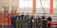 Конкурс «Смотр строя и песни» в ГБОУ № 484 Московского района - Санкт-Петербургское отделение ВДПО