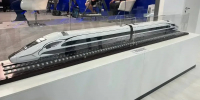Модель будущего поезда для ВСМ на ПМЭФ-2025. Фото: MR7 - Мой район