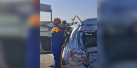 Спасатели Шлиссельбурга вытащили водителя Volkswagen после серьезного ДТП на КАД - Neva.Today