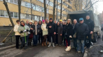 В Выборгском районе прошел внеочередной субботник