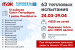 Температурные испытания стартуют с 24 марта: ТЭК и «Теплосеть» повысят надежность теплоснабжения 2,6 млн петербуржцев