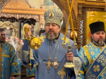 Епископ Вениамин совершил Божественную литургию в храме Благовещенского подворья