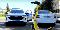 Школьница на электросамокате попала в реанимацию после ДТП на Десантников - Neva.Today