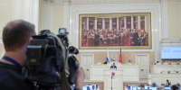 Отчёт пресс-службы о заседании Законодательного Собрания СПб 1 апреля 2026 года - Законодательное собрание