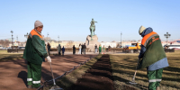 Первые весенние субботники прокатились по Петербургу с наступлением месячника по благоустройству - Комитет по благоустройству