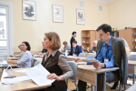Представители Василеостровского района приняли участие во Всероссийской акции «Сдаем вместе. День сдачи ЕГЭ родителями»