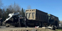 У самосвала отказали тормоза: в массовом ДТП на трассе А-120 пострадали 13 человек - Neva.Today