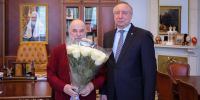 Глава Петербурга поздравил митрополита Варсонофия с днем тезоименитства - Spbdnevnik.ru