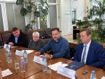Состоялся совместный прием предпринимателей в Приморском районе