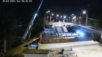 На Рубежном путепроводе в Курортном районе смонтированы металлоконструкции пролетов