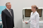 Александр Беглов открыл на Лабораторном проспекте новую поликлинику для 50 тысяч жителей Калининского района