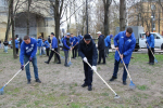 В общегородской День благоустройства в Кировском районе прошел Добрый субботник