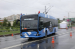 В Петербурге стартовали конкурсные заезды за звание лучшего водителя троллейбуса России