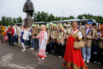 В Петергофе торжественно встретили «Поезд Памяти»