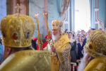В день святых апостолов Петра и Павла Александр Беглов вместе с православными верующими Петербурга посетил проведённую Патриархом Кириллом литургию в Петропавловском соборе