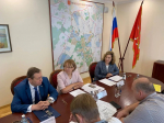 Совместный прием предпринимателей в Пушинском районе