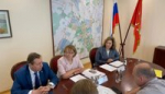 Совместный прием предпринимателей в Пушинском районе
