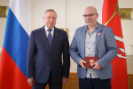 Александр Беглов вручил награды работникам строительного комплекса Петербурга в преддверии их профессионального праздника