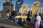 В центре Петербурга проходит полумарафон «Северная столица»