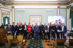 Состоялось награждение районов-победителей конкурса на лучшее комплексное благоустройство территорий