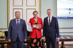 Состоялось награждение районов-победителей конкурса на лучшее комплексное благоустройство территорий