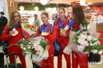 Петербургские синхронисты вернулись с триумфом из Будапешта