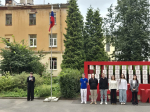 В Президентской академии в Санкт-Петербурге прошла торжественная церемония поднятия Государственного флага России