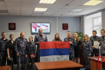 Петербургские росгвардейцы присоединились к празднованию Дня Государственного флага Российской Федерации