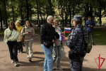 В Санкт-Петербурге сотрудники Росгвардии провели мероприятия ко Дню Государственного флага РФ