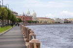 В Петербурге 25 августа температура будет ниже климатической нормы