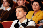 Фото №8/2 к новости «3 сентября. В Театрально-концертном зале им. А.П. Петрова СПбГУП состоялось общее собрание первокурсников, проживающих в Доме студентов.»