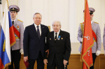 Губернатор Петербурга вручил Ордена Почёта заслуженным ветеранам пожарной охраны