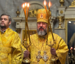 Епископ Вениамин совершил Божественную литургию в субботу 16-й седмицы по Пятидесятнице