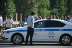 Две полицейские машины подожгли на улице Марата в Петербурге