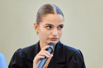 Фото №8/1 к новости «22 сентября. Международное сотрудничество. Студенты СПбГУП приняли участие в телемосте «Сквозь поколения: традиции трудового единства и солидарности в России и Беларуси».»