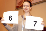 Фото №8/2 к новости «23 сентября. В СПбГУП состоялась интеллектуальная игра первокурсников всех факультетов, направленная на знакомство с Университетом.»